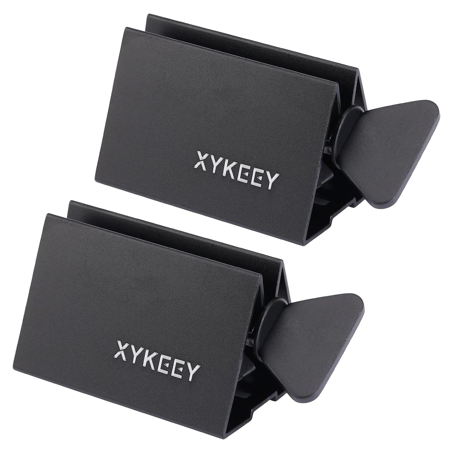 Exprimidor de Tubos de Pasta de Dientes XYKEEY - Juego de 2 Soportes de Metal