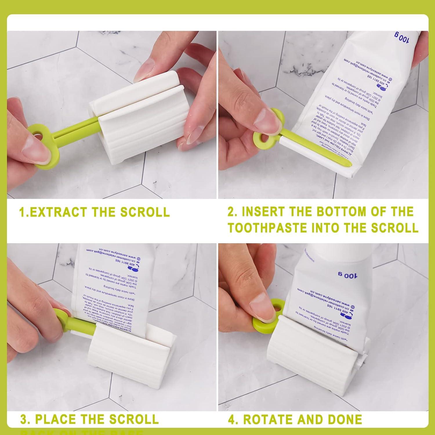 Exprimidor de Tubo de Pasta de Dientes Gisdo - 15 Piezas