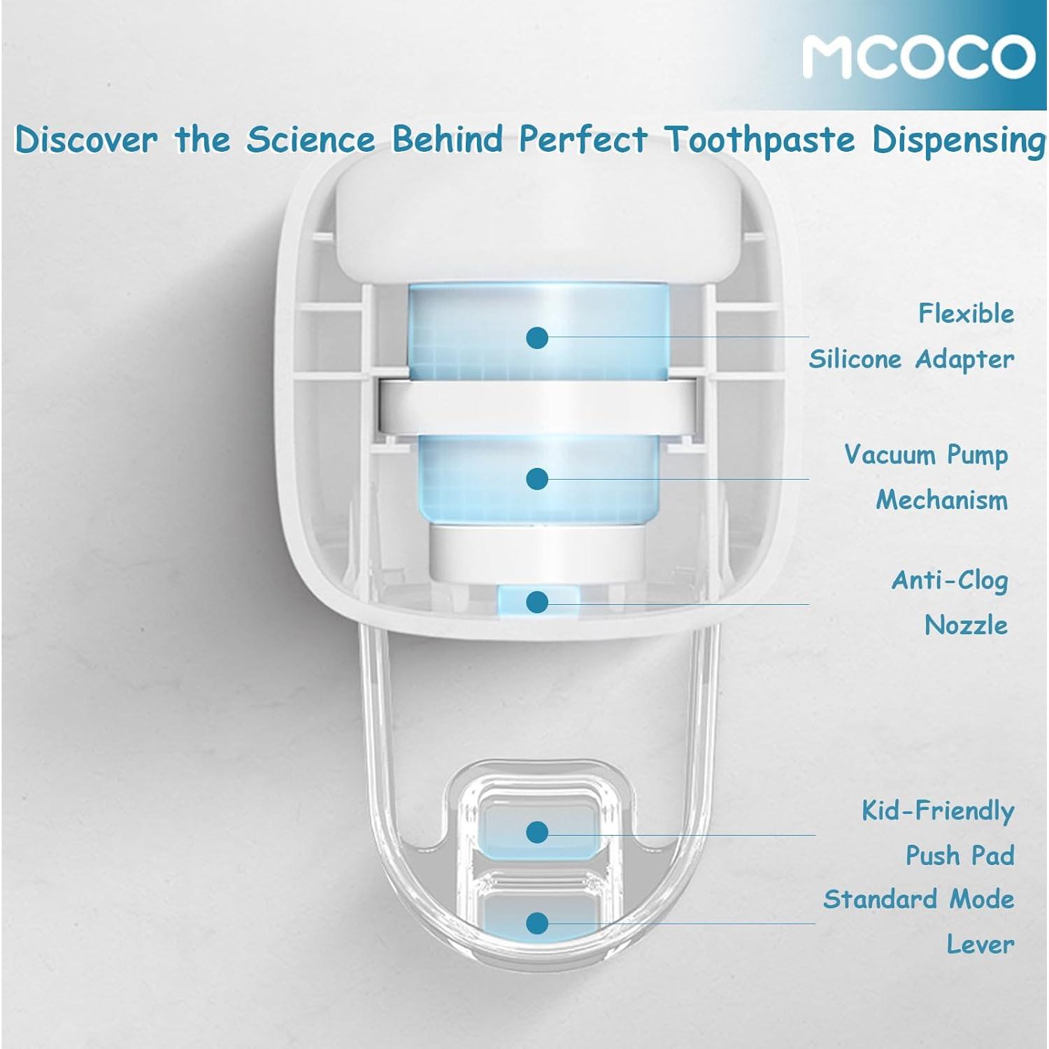 Exprimidor de Pasta de Dientes MCOCO Montado en Pared Gris