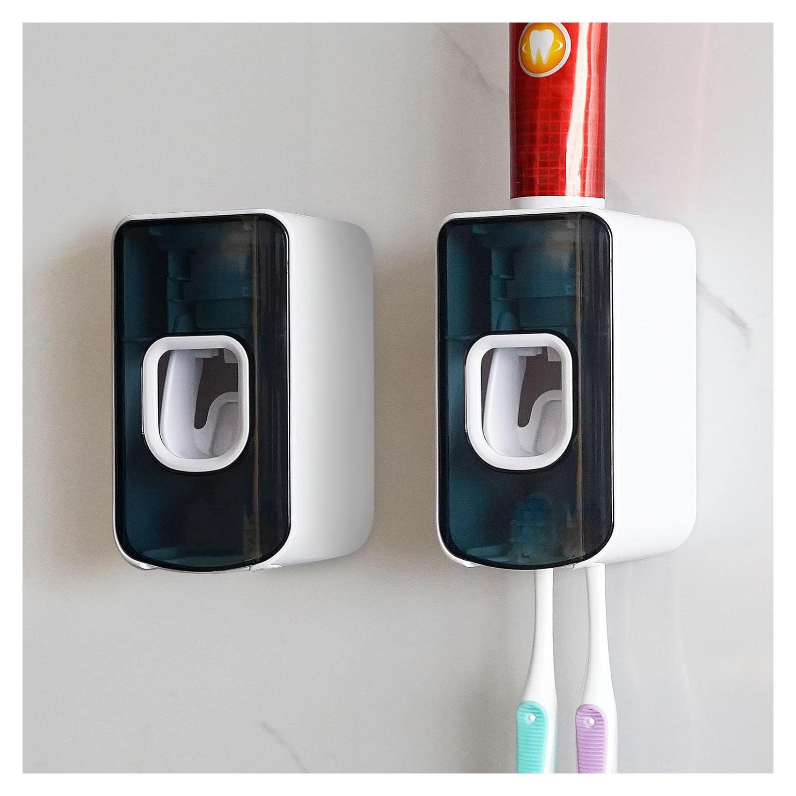 Soporte para Cepillos de Dientes LUEXBOX 2 Ranuras Azul