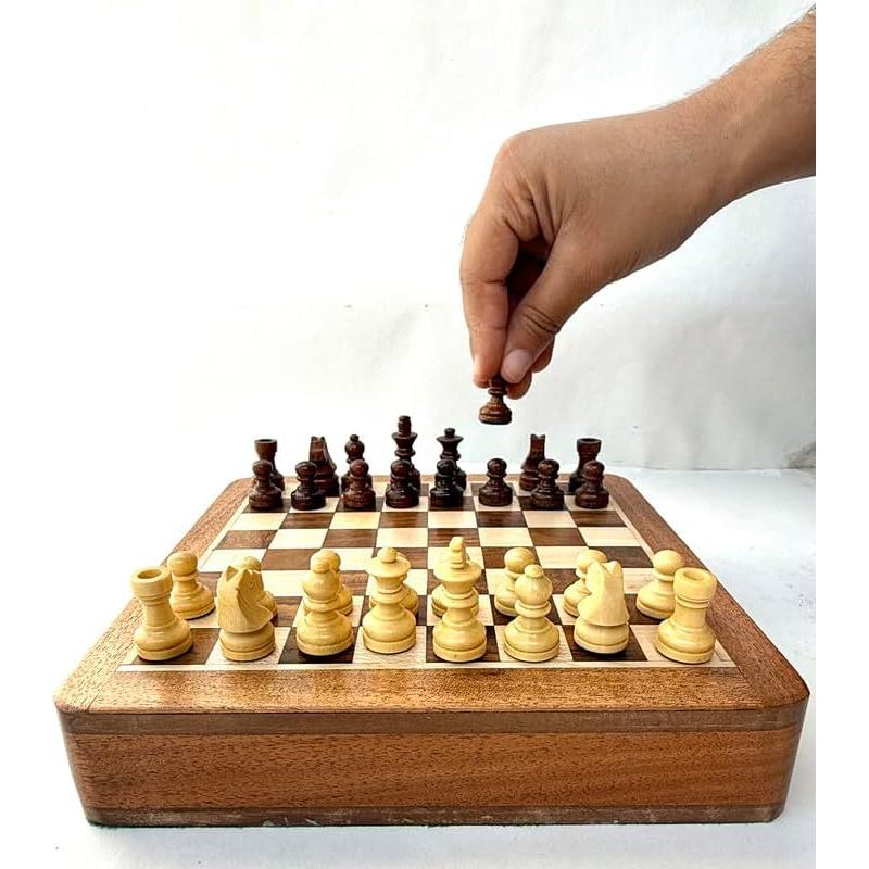 Juego de Ajedrez Magnético RUTAS RURALES 17.78 cm Portátil