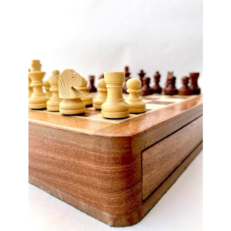 Juego de Ajedrez Magnético RUTAS RURALES 17.78 cm Portátil