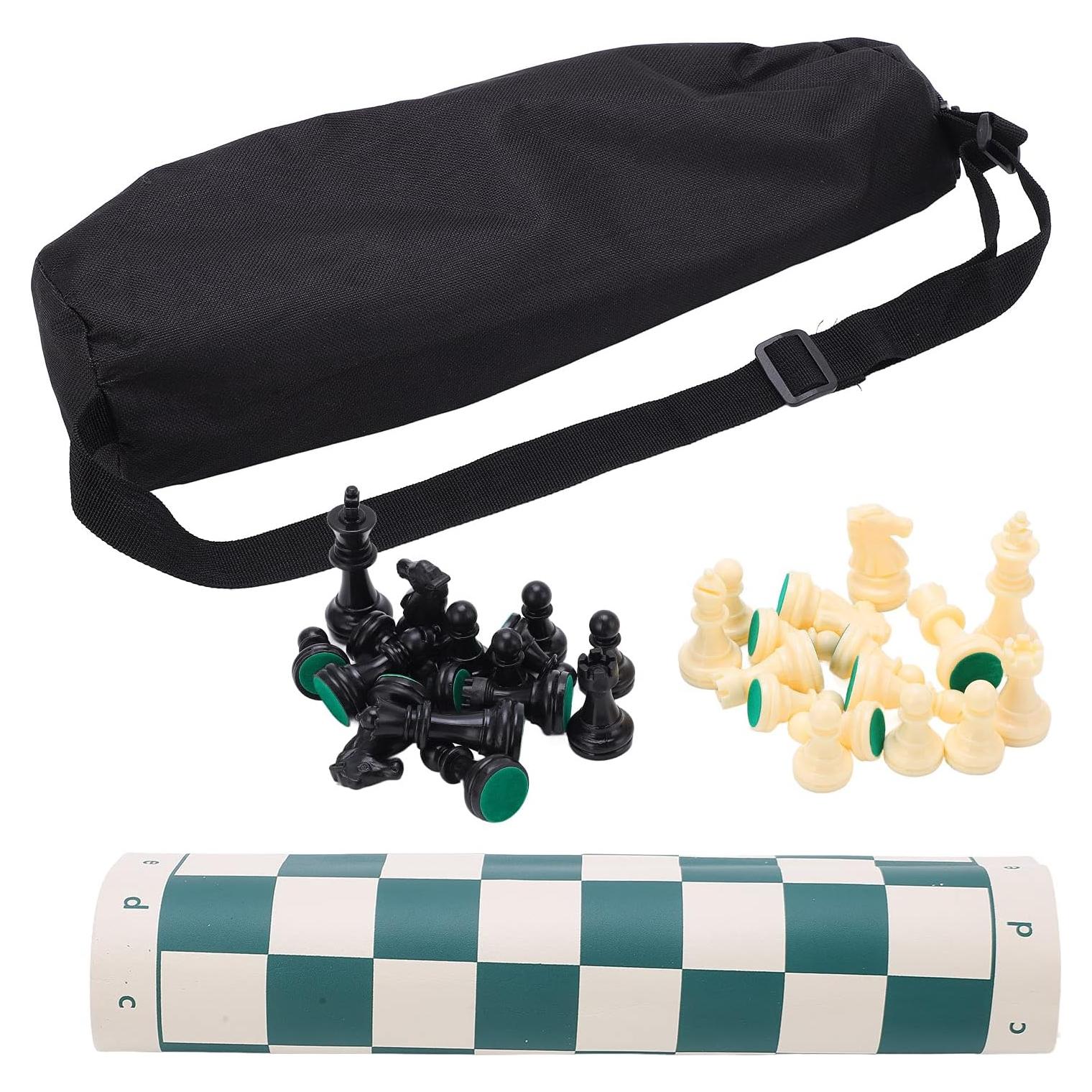 Juego de Ajedrez Portátil Plegable MUNEFE 34x34cm PVC