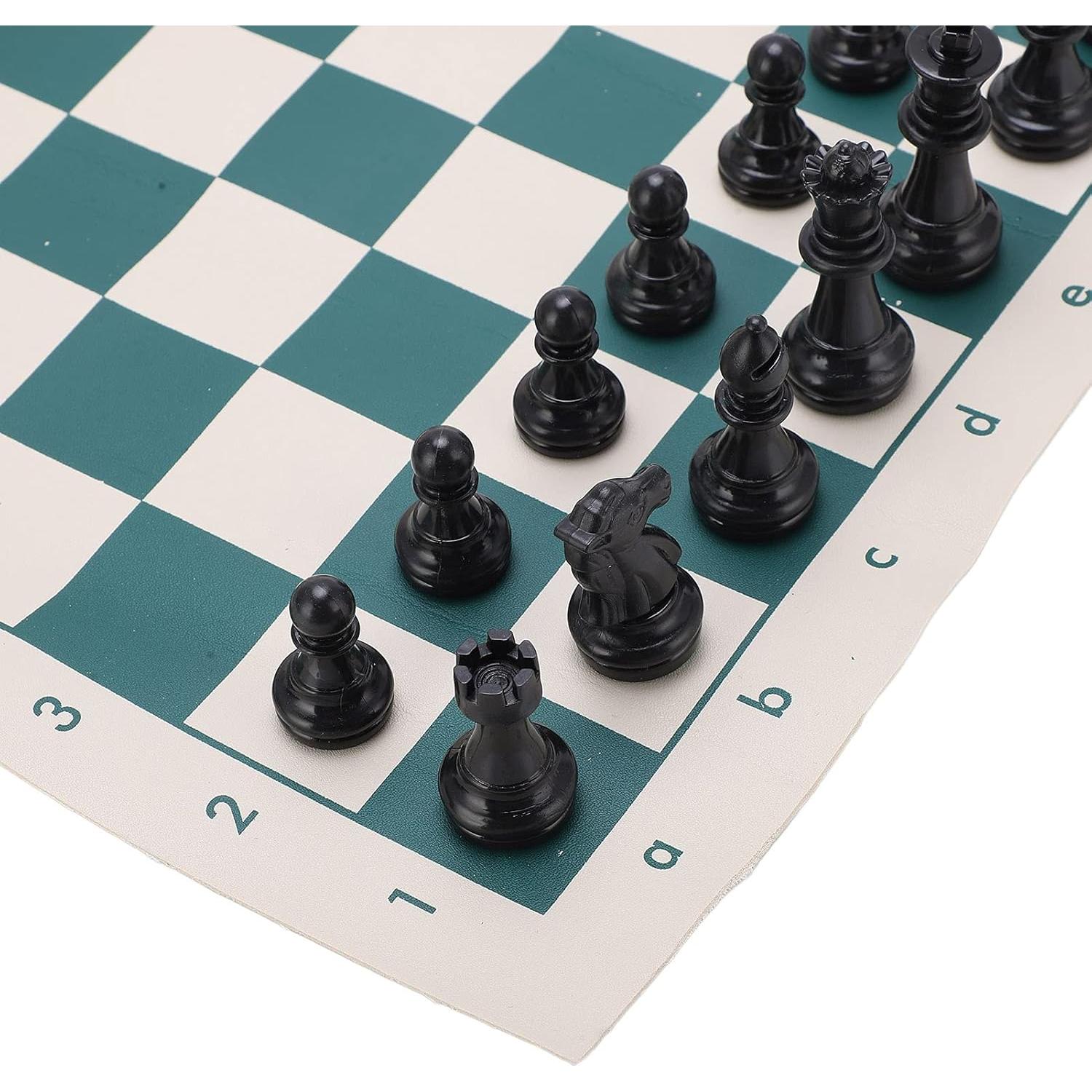 Juego de Ajedrez Portátil Plegable MUNEFE 34x34cm PVC