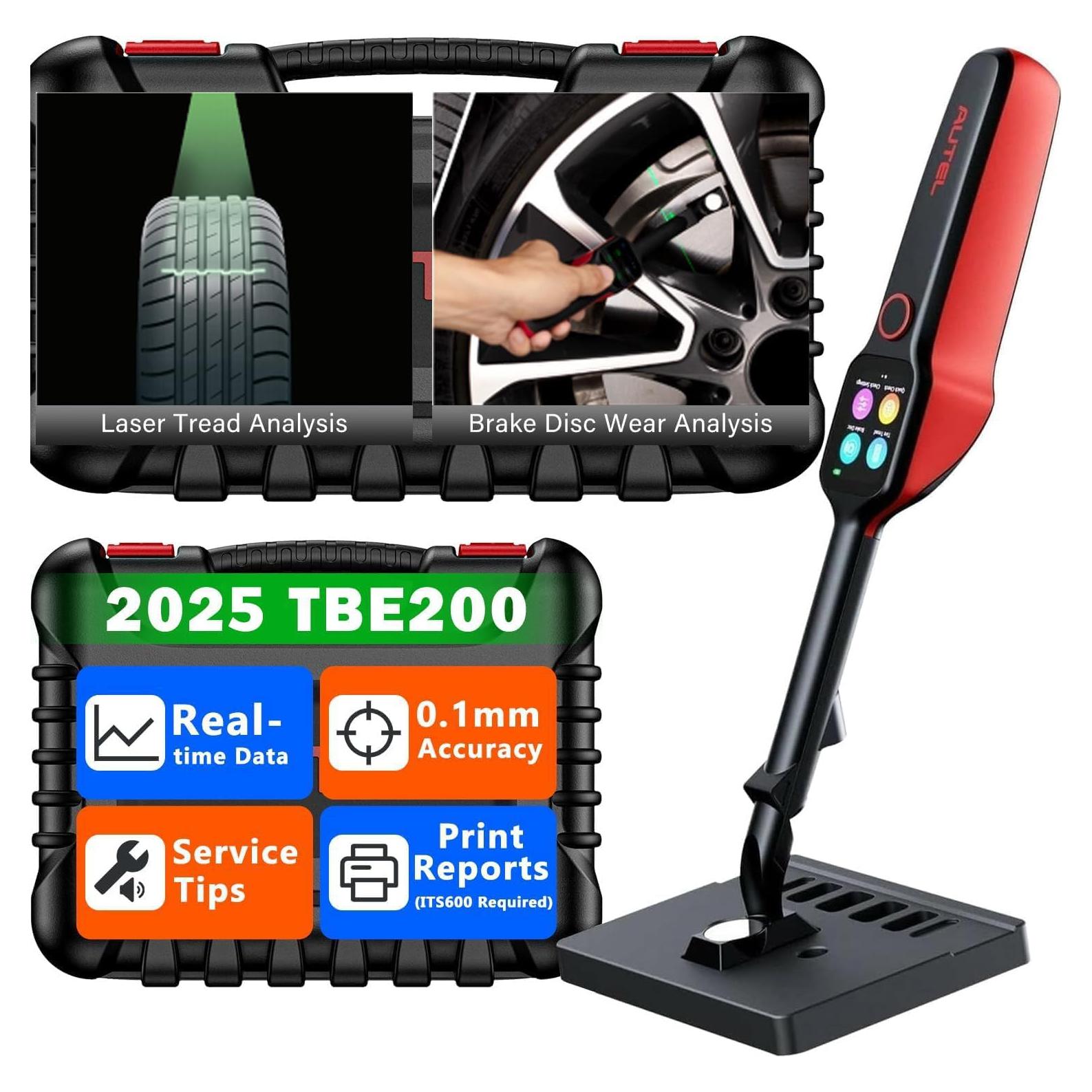 Autel MaxiTPMS TBE200 (E) Examinador de Neumáticos y Frenos