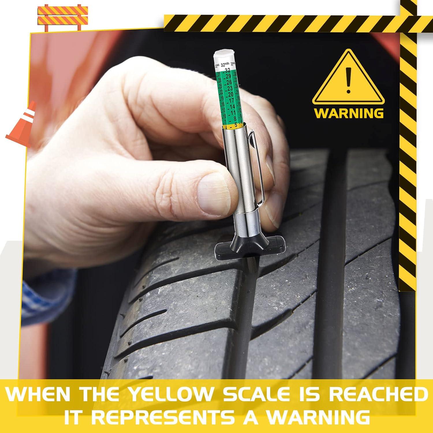 100 Medidores de Profundidad de Banda de Rodadura BBTO