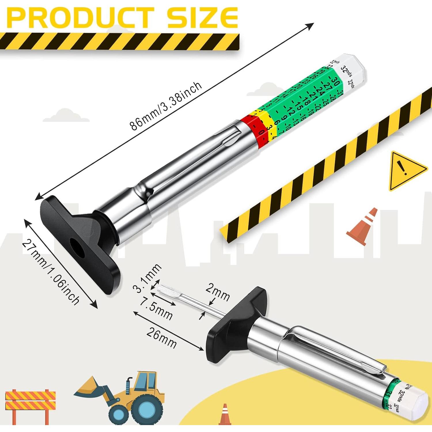 100 Medidores de Profundidad de Banda de Rodadura BBTO