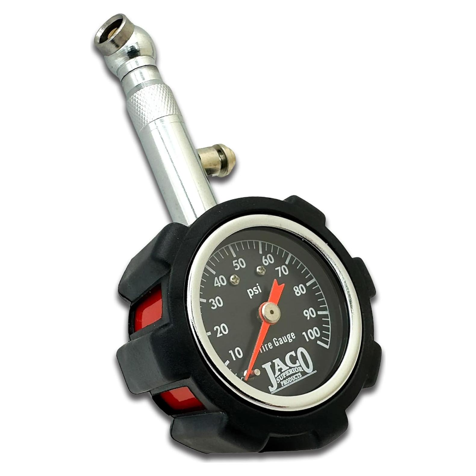 Medidor de Presión de Neumáticos JACO Deluxe 100 PSI