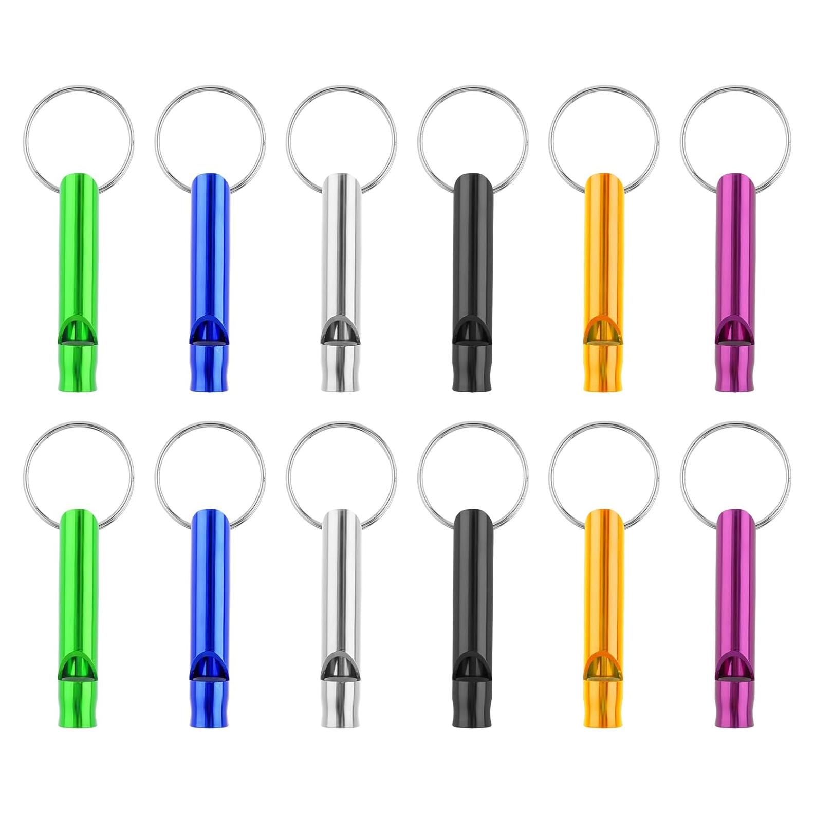 12 Silbatos de Emergencia Mabor para Niños y Adultos