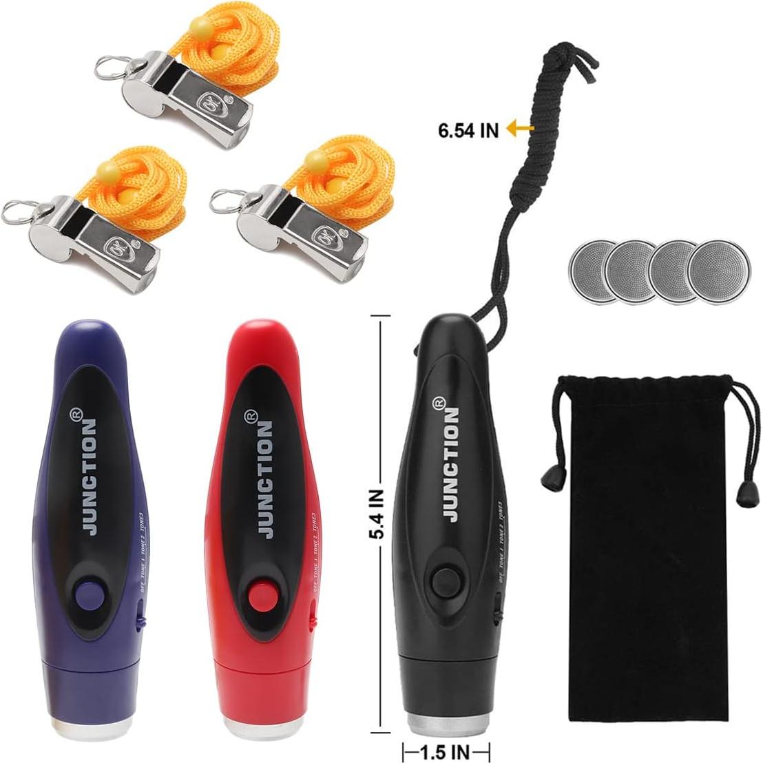 Silbato Electrónico UNIWA - Paquete de 3 Tonos Ajustables