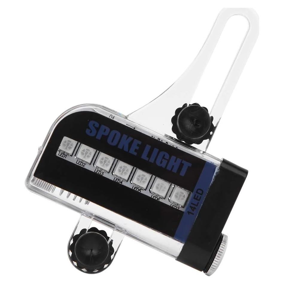 Luces de Radios RGB Keenso 14LED Recargables para Bicicleta