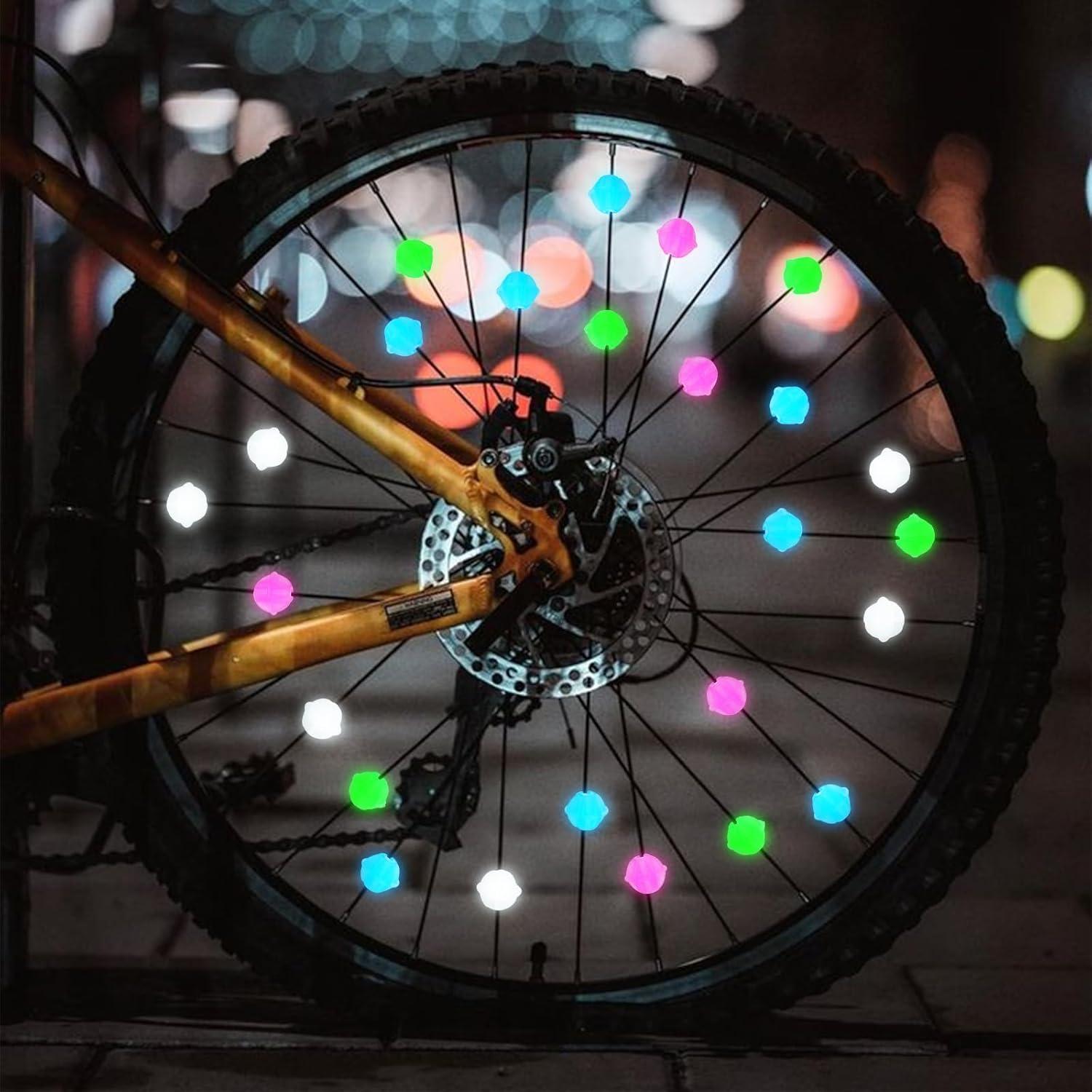 180 Perlas Coloridas para Radios de Bicicleta DENGXINWEI