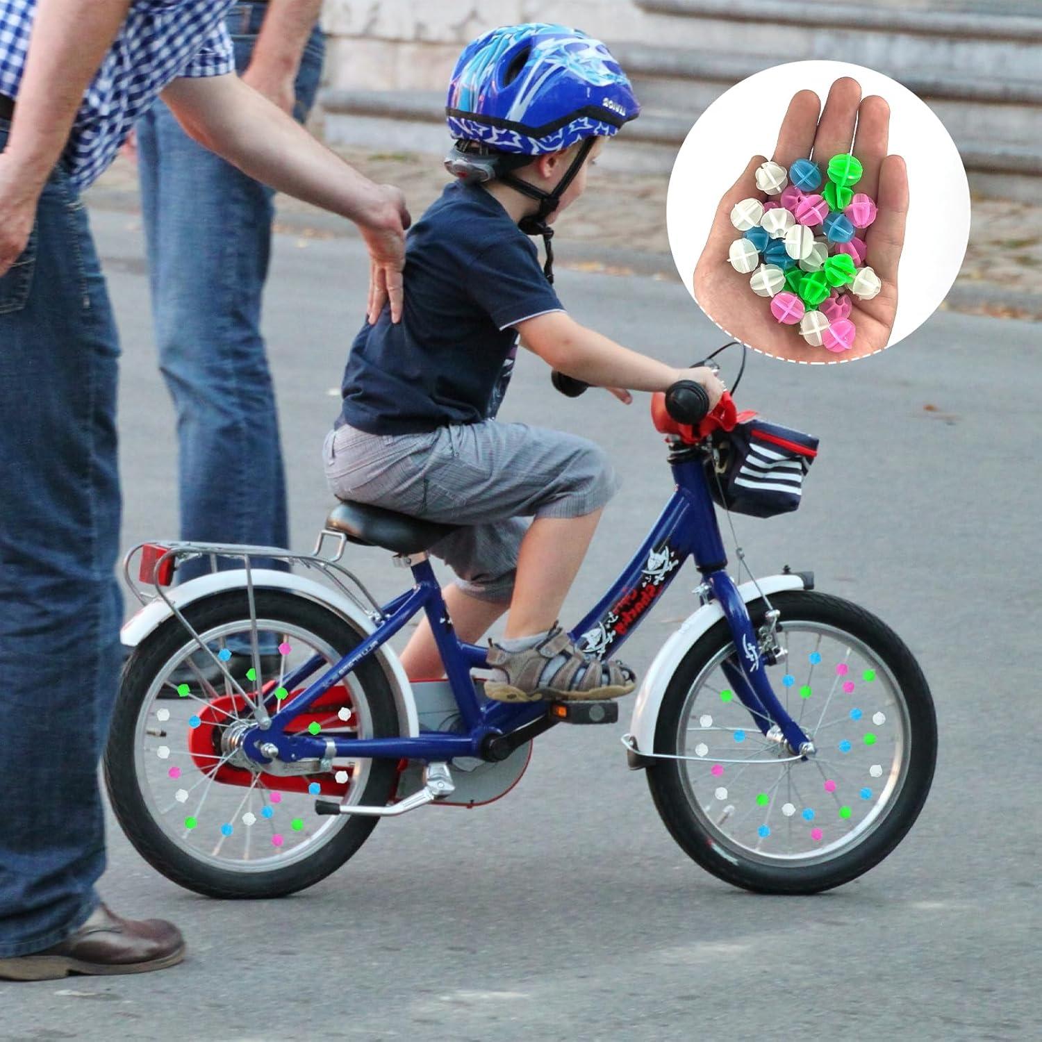 180 Perlas Coloridas para Radios de Bicicleta DENGXINWEI