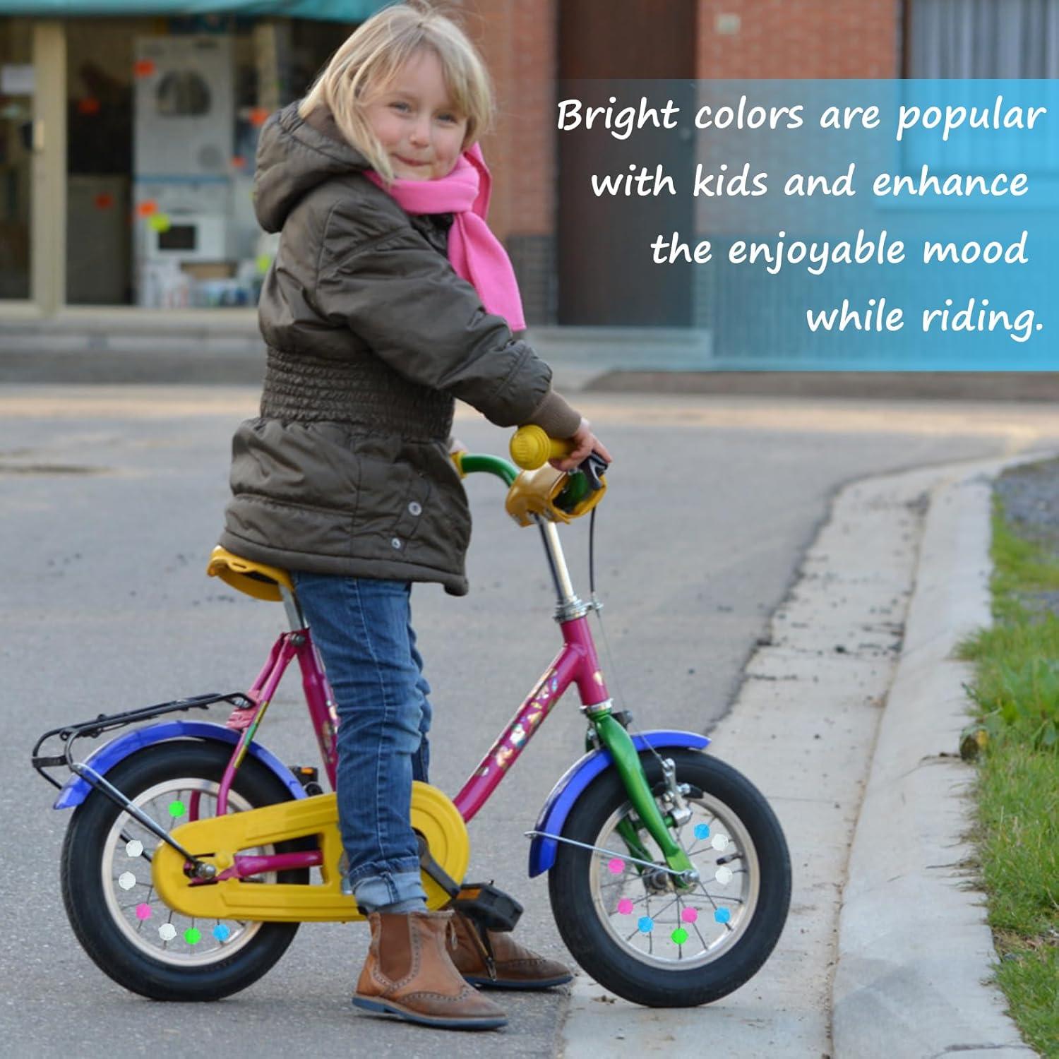 180 Perlas Coloridas para Radios de Bicicleta DENGXINWEI