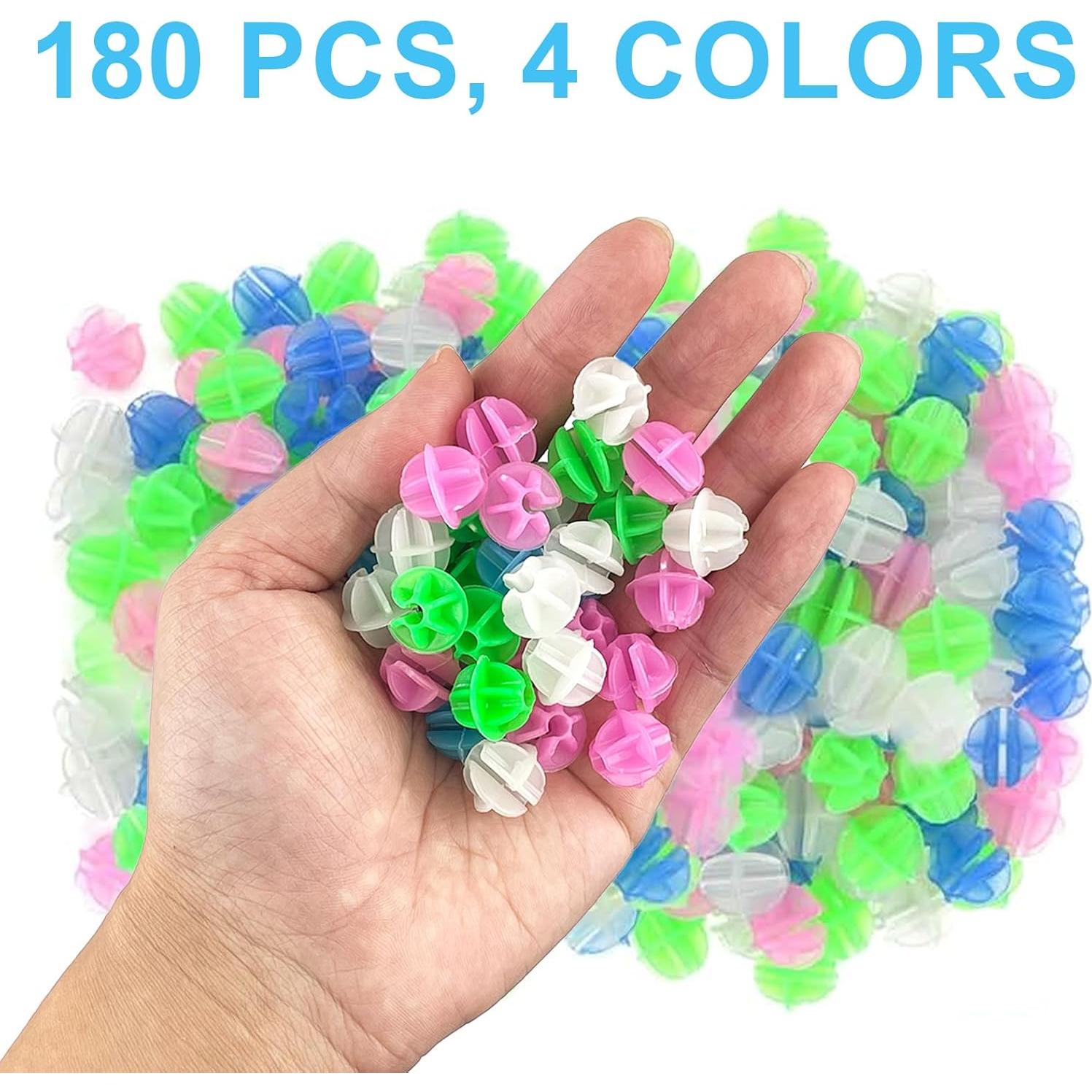 180 Perlas Coloridas para Radios de Bicicleta DENGXINWEI