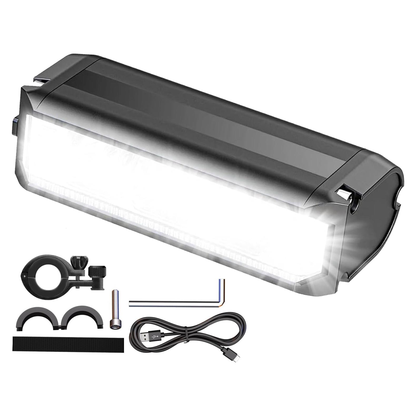 Luz LED para Bicicleta APOMOV 1000 Lúmenes Recargable IPX6