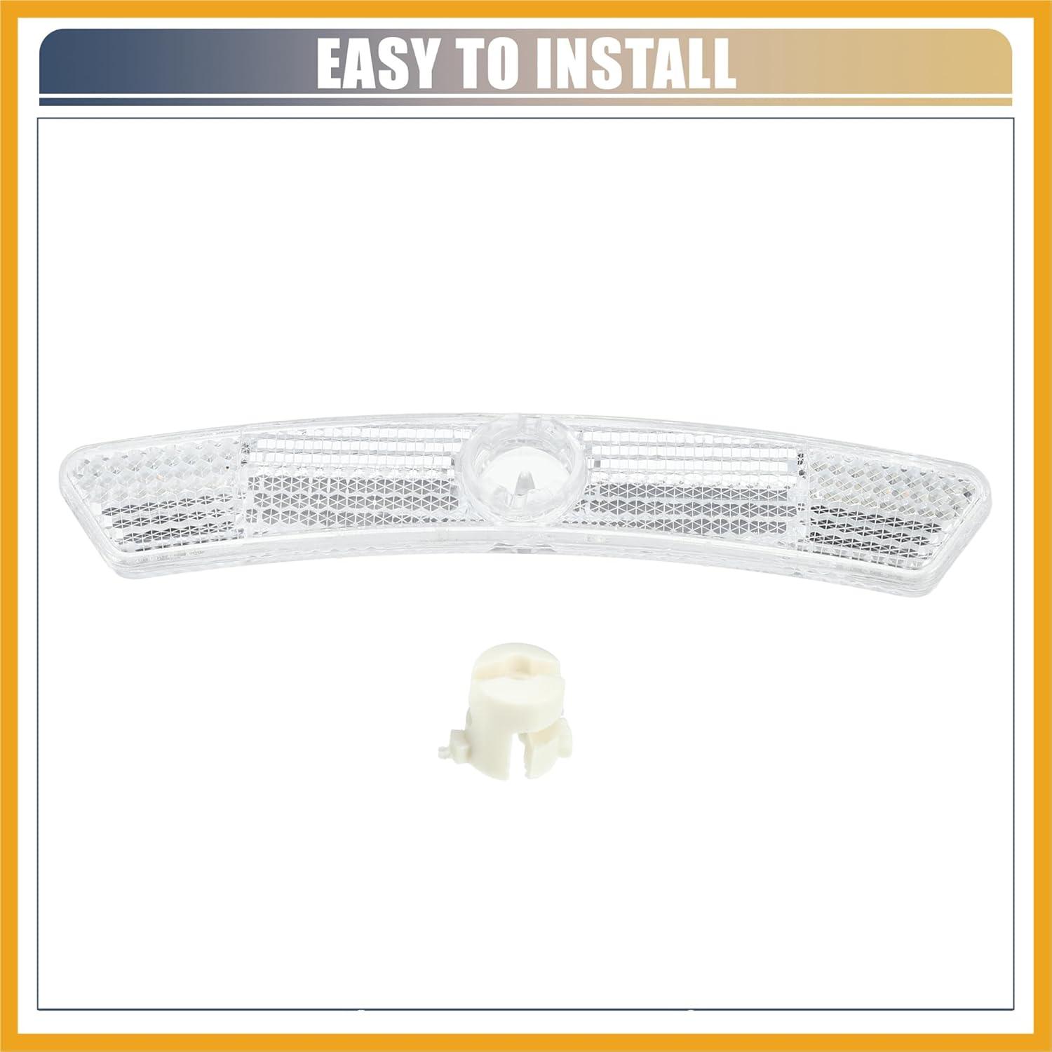 Reflectores de Bicicleta Partuto 12.7cm Impermeables 1 Par