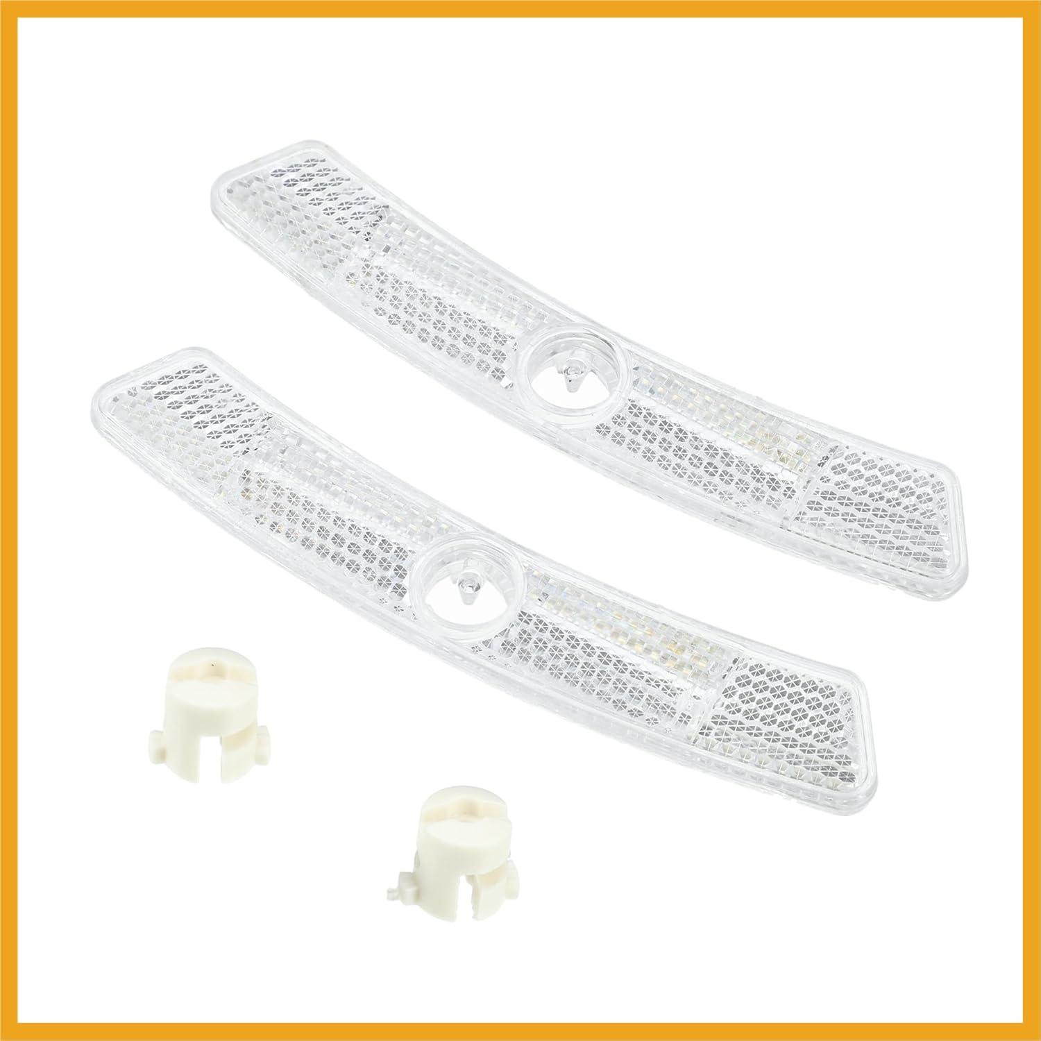 Reflectores de Bicicleta Partuto 12.7cm Impermeables 1 Par