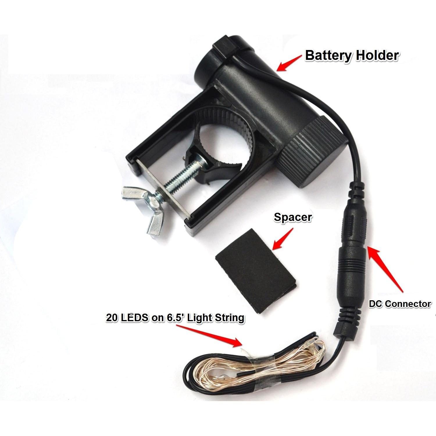 Luces LED Wheelight para Bicicleta - 20 LEDs Resistentes al Agua