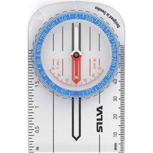 Brújula Silva Starter 1-2-3 Transparente Unisex