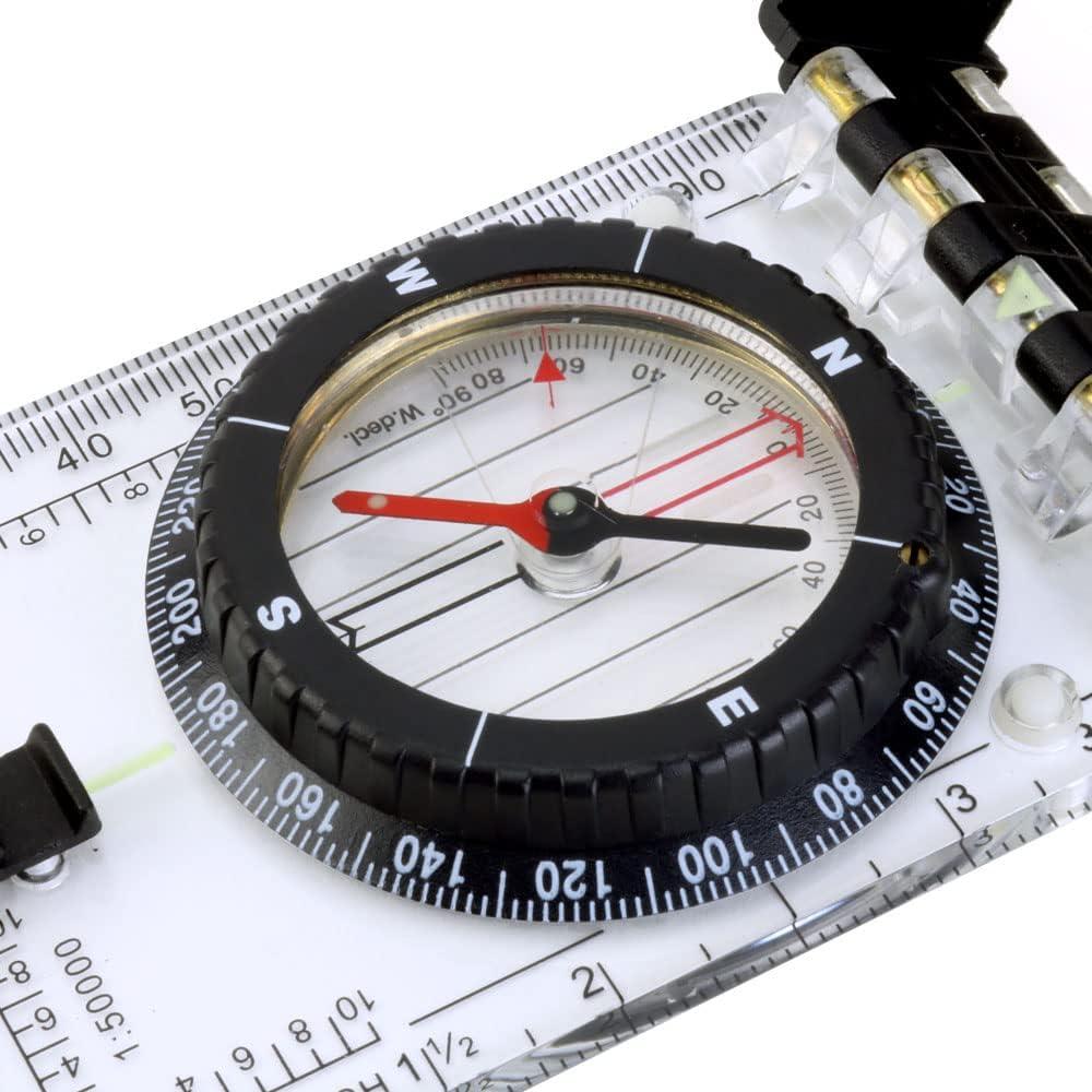 Brújula Advantage con Inclinómetro y Espejo 5.2cm