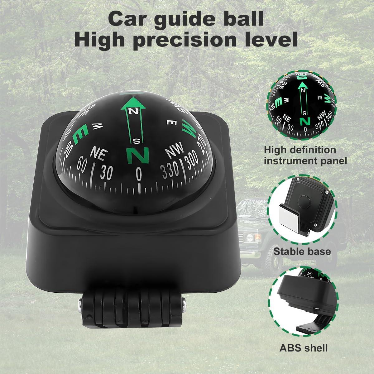 Brújula de Coche Mandark Ajustable para Tablero 6.7cm