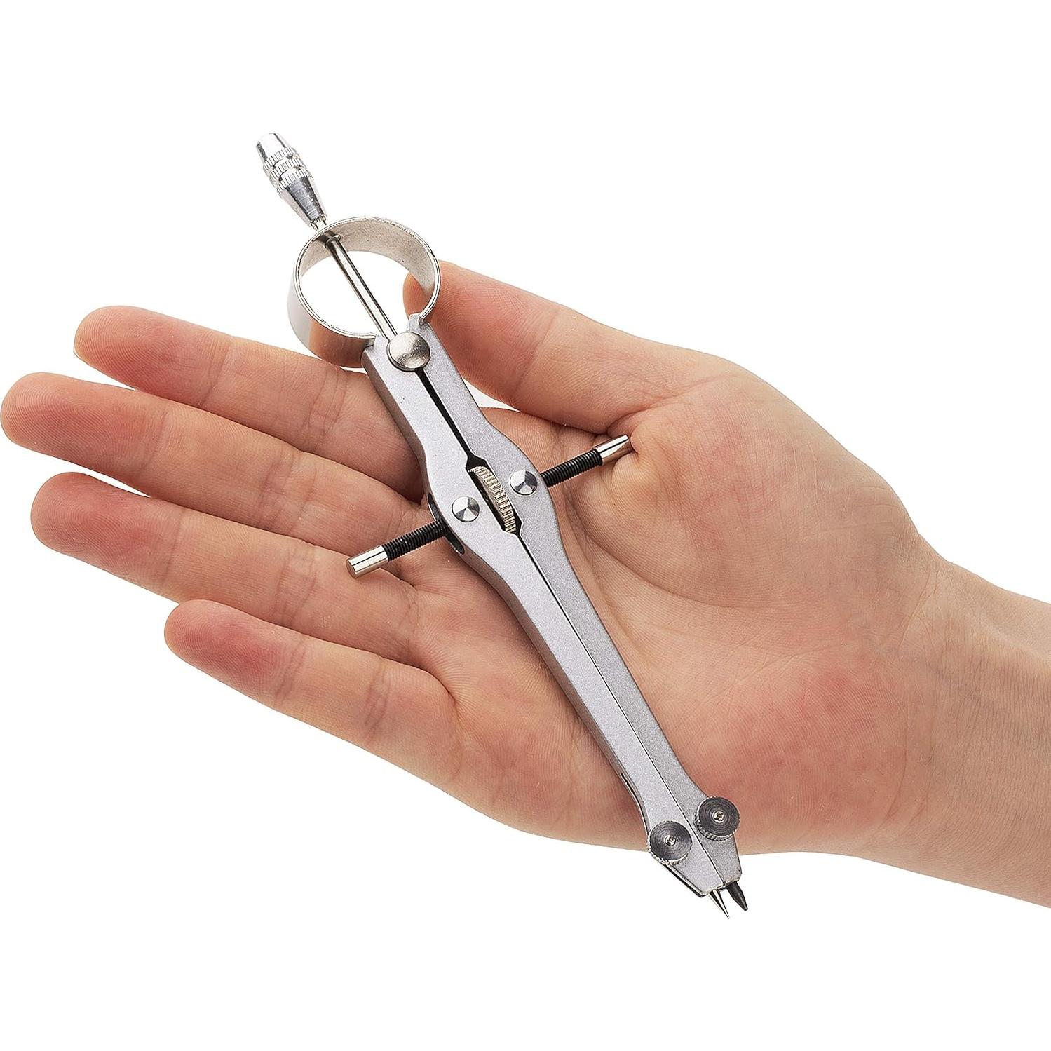 Compás Profesional Mr. Pen GS01 de Metal para Geometría