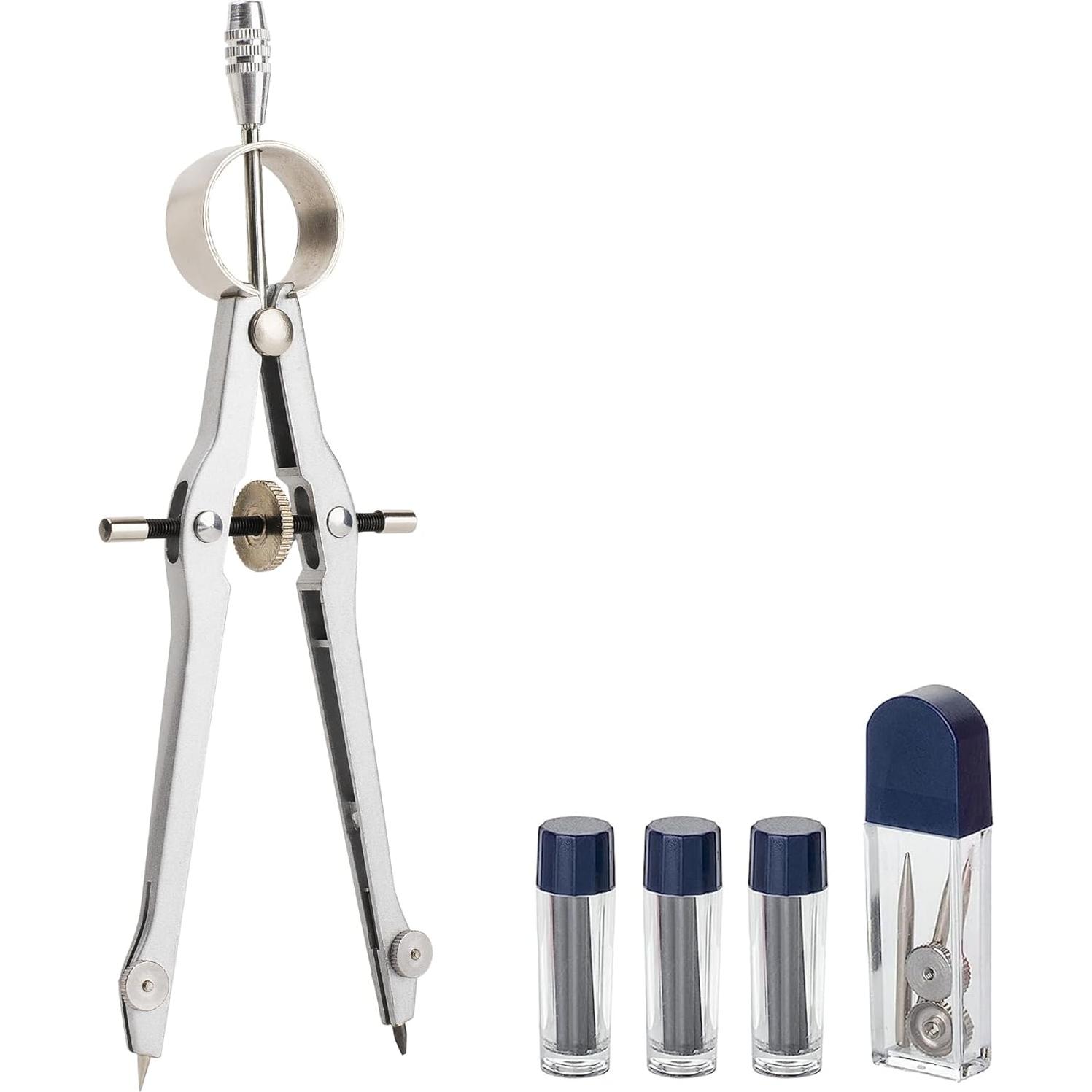 Compás Profesional Mr. Pen GS01 de Metal para Geometría