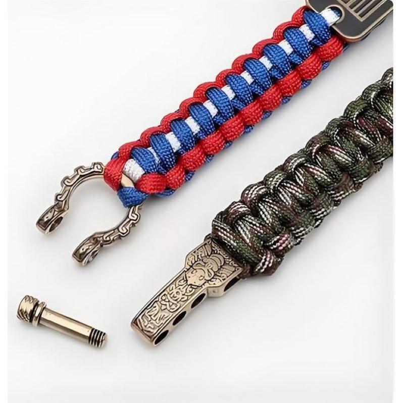 10 Juegos de Grilletes y Hebillas de Paracord Hewnda