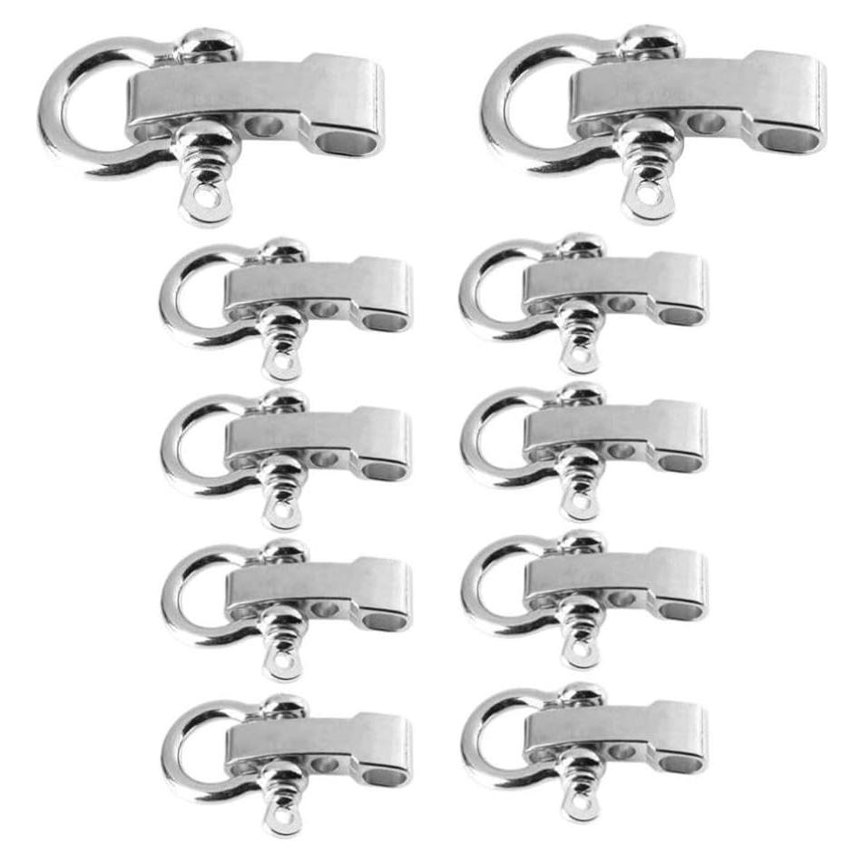 Grilletes de Aleación de Zinc Hewnda para Pulseras de Supervivencia