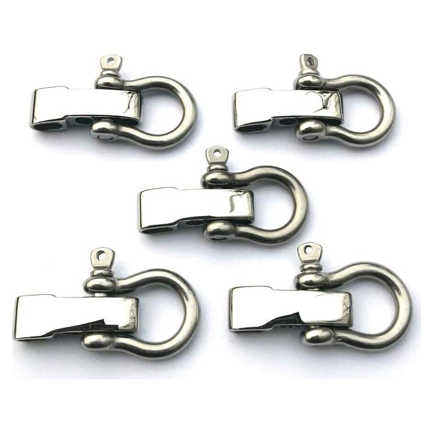 Grilletes de Acero Inoxidable JY-MARINE 5 Unidades 5mm