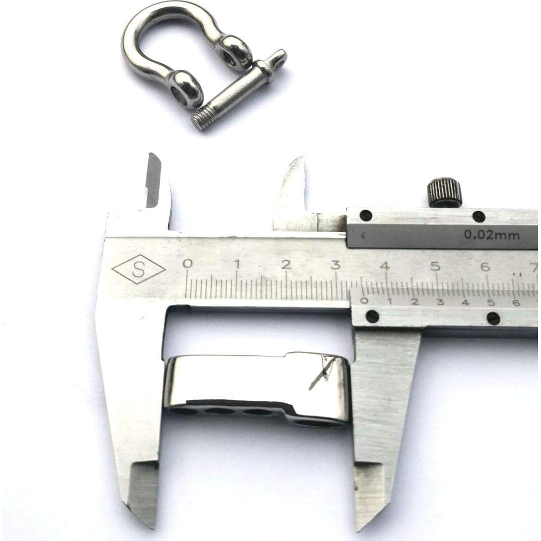 Grilletes de Acero Inoxidable JY-MARINE 5 Unidades 5mm