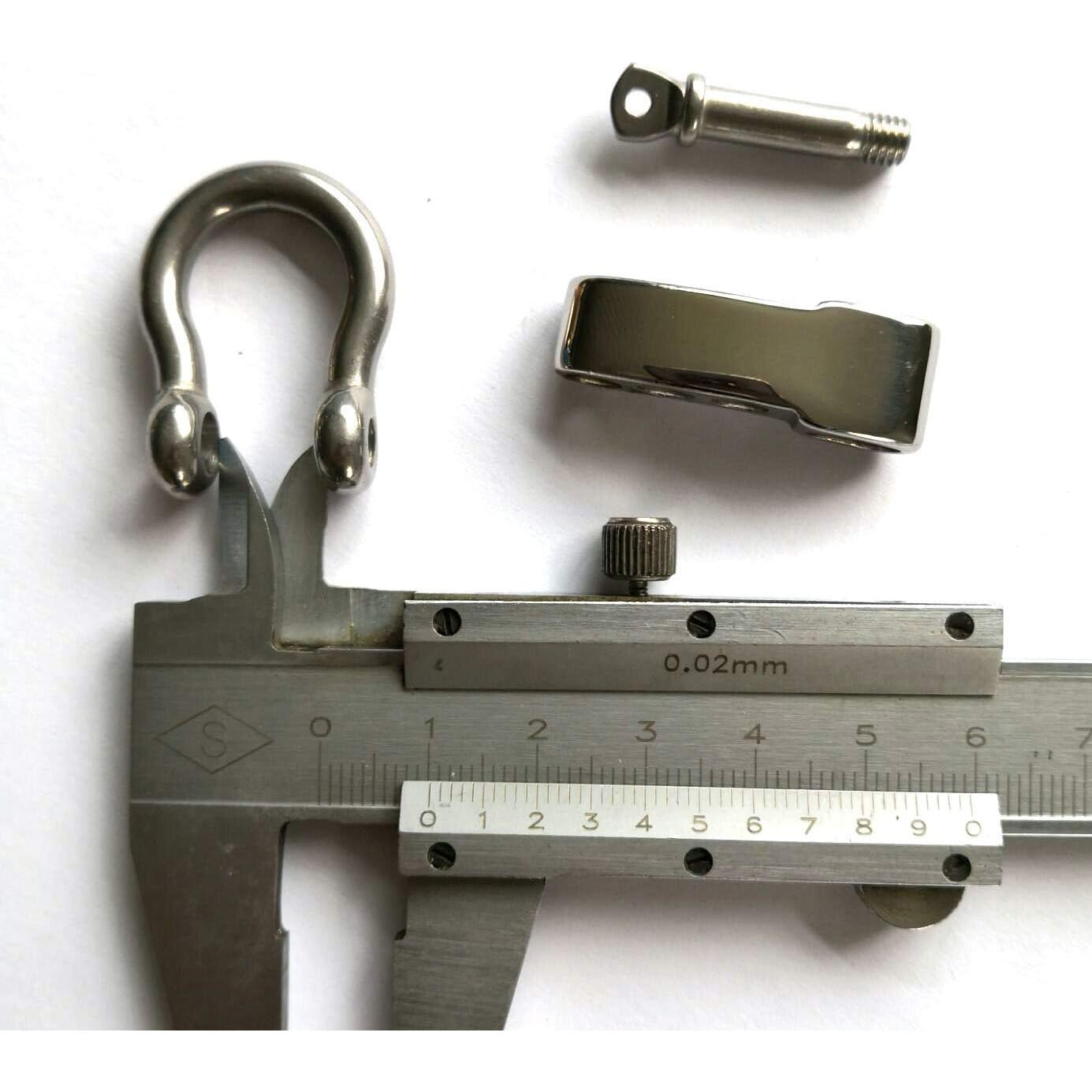 Grilletes de Acero Inoxidable JY-MARINE 5 Unidades 5mm