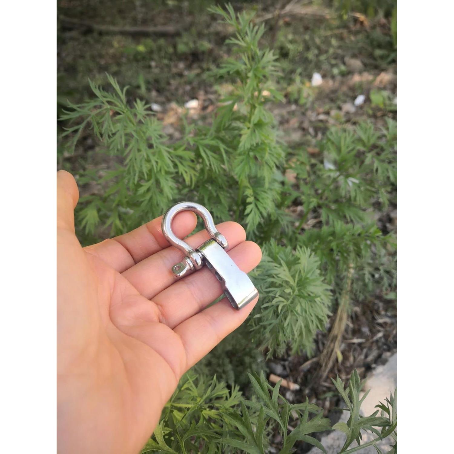 Grilletes de Acero Inoxidable JY-MARINE 5 Unidades 5mm