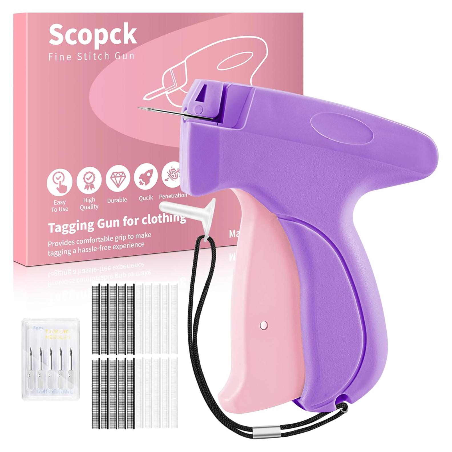 Pistola de Puntadas Scopck S-3.7 con 1000 Sujetadores