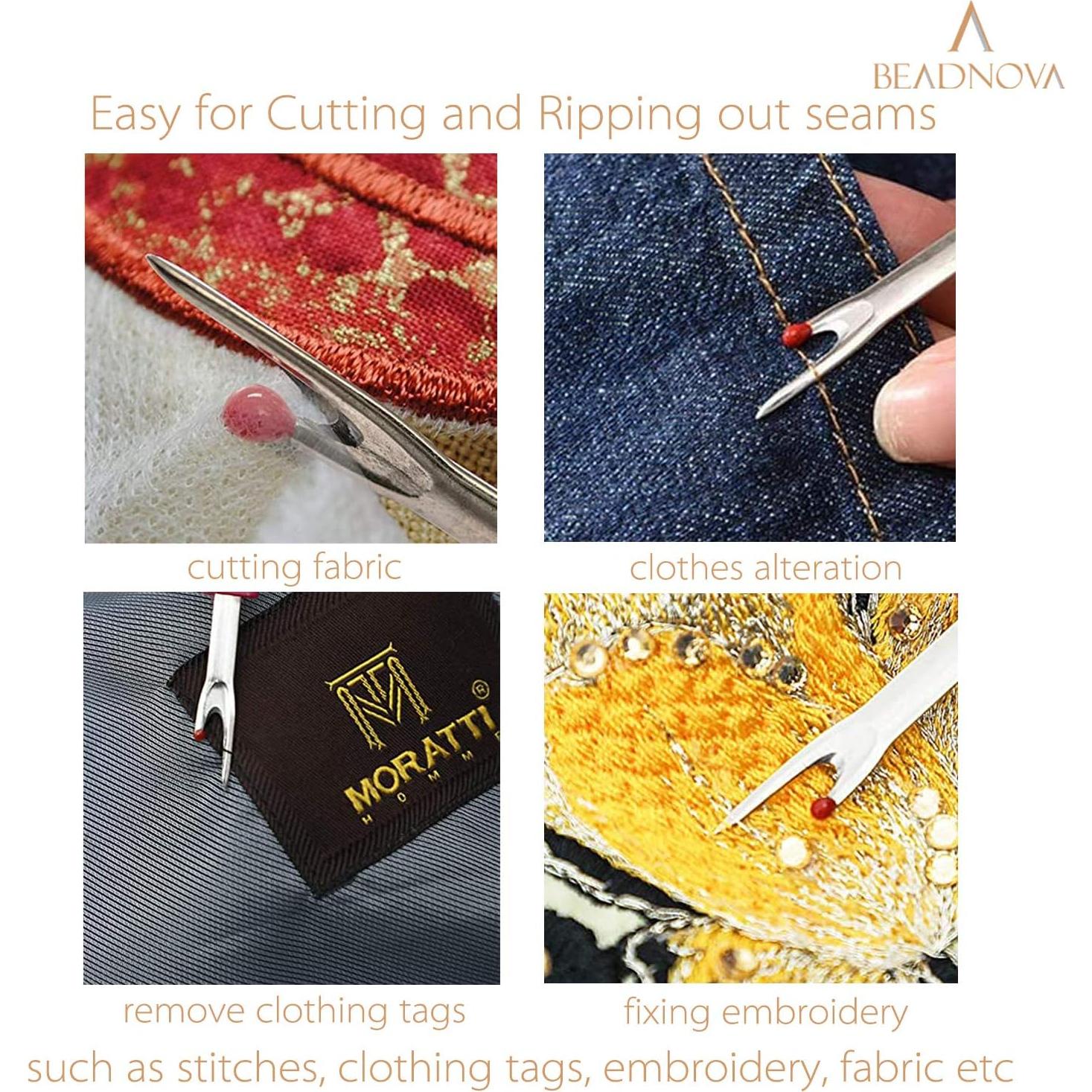 Desgarrador de Costuras BEADNOVA 2 Piezas Grande 13 cm