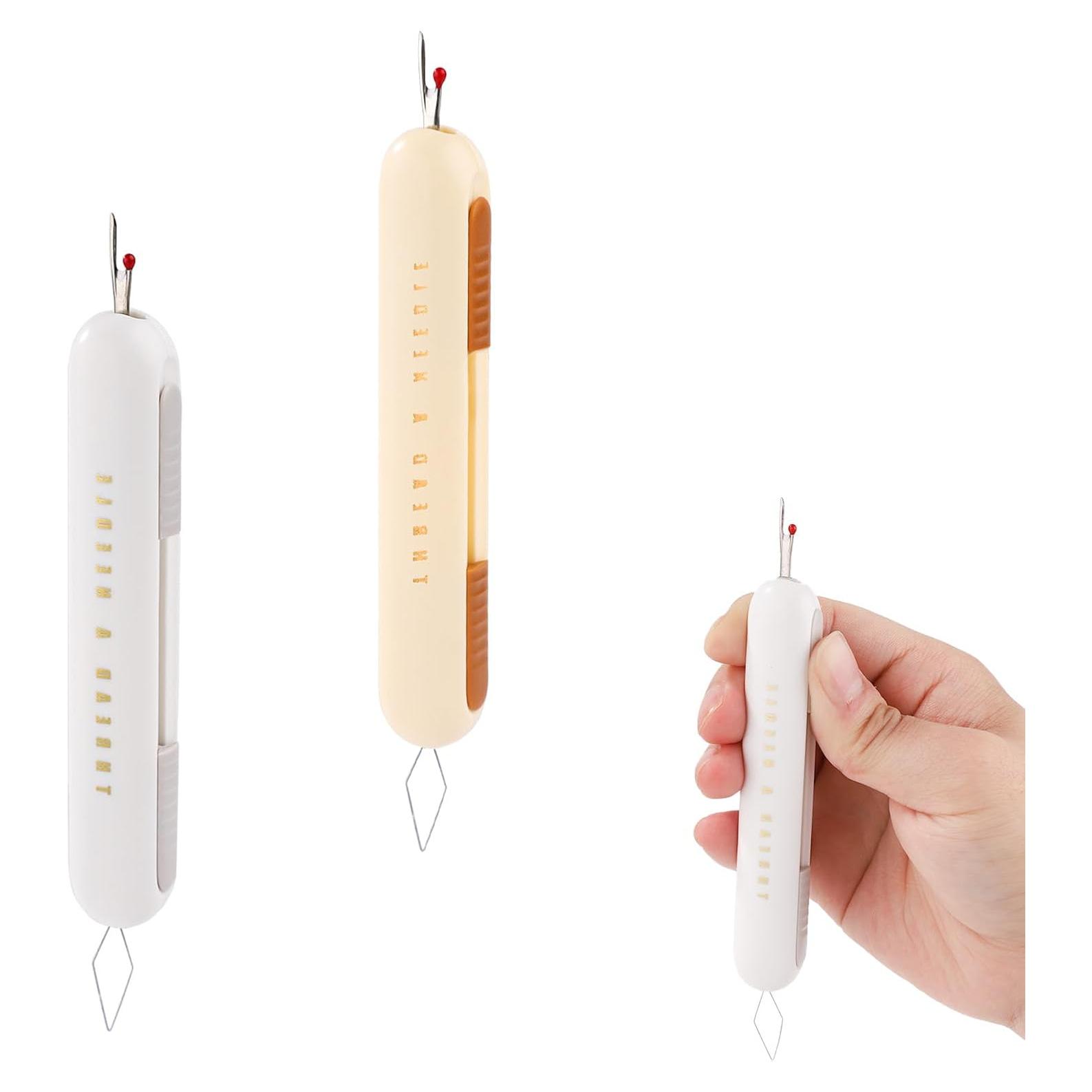 2 Piezas Enhebrador de Agujas y Descosedor NQEUEPN