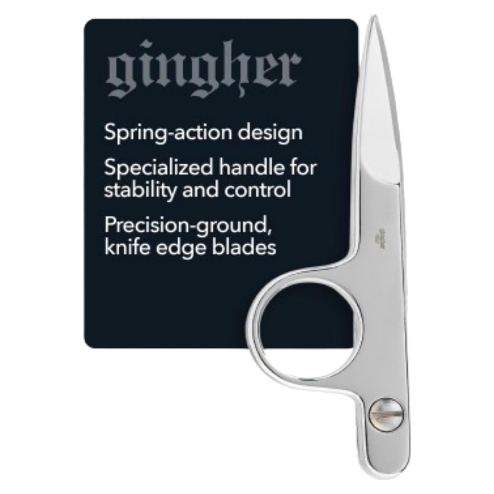 Tijeras de Hilo Gingher de Acero Inoxidable 11.4 cm con Funda