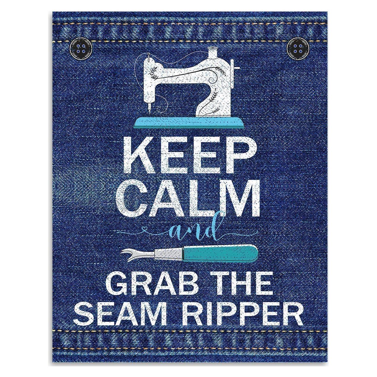 Impresión artística sin marco 11x14 - Mantén la calma - Norm Lanier