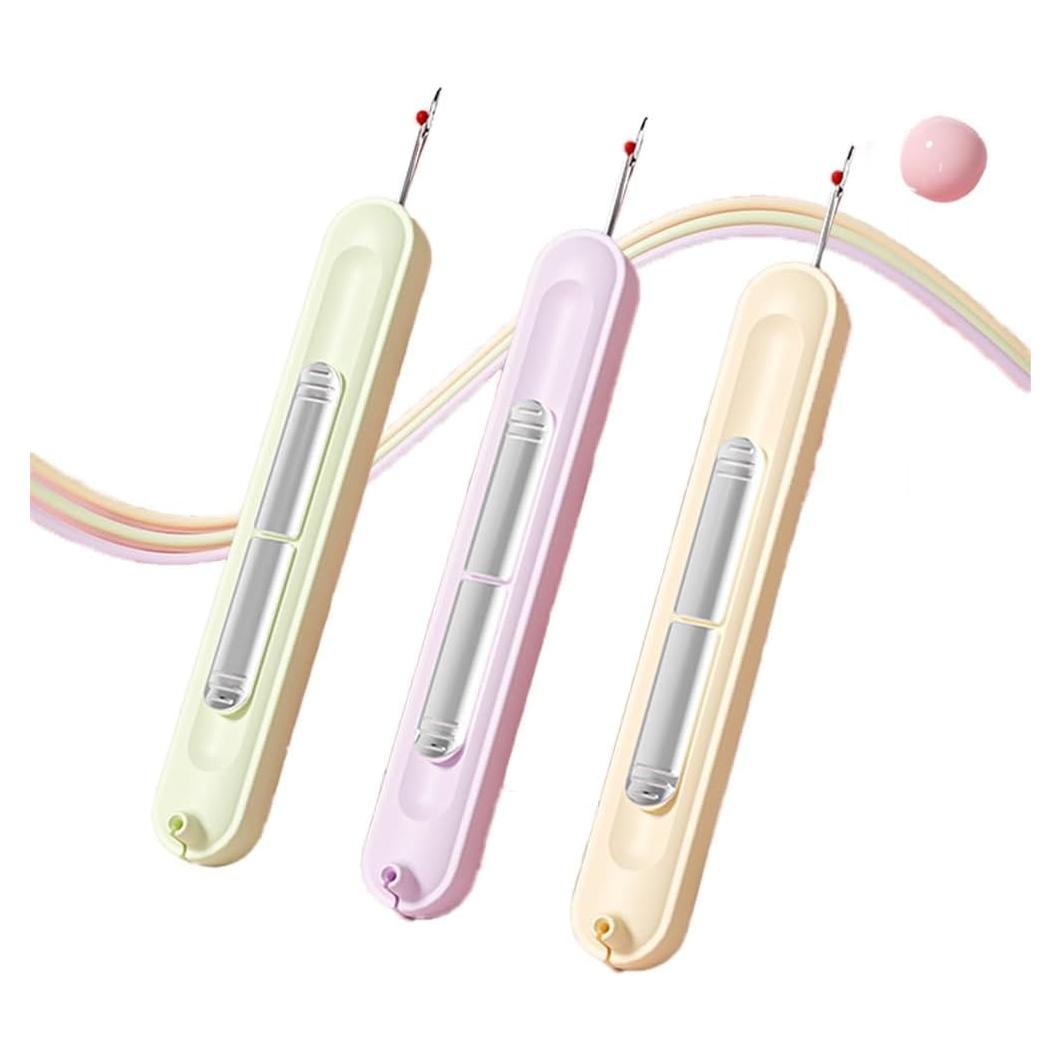 Combo 3 en 1 Enhebrador de Agujas y Desgarrador de Costuras