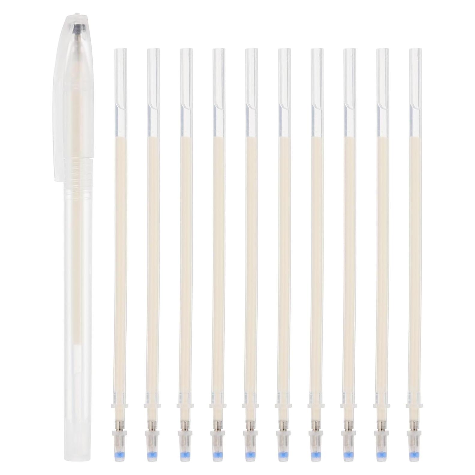 Recargas de Bolígrafos Borrables PATIKIL 10 Pcs 1mm Beige