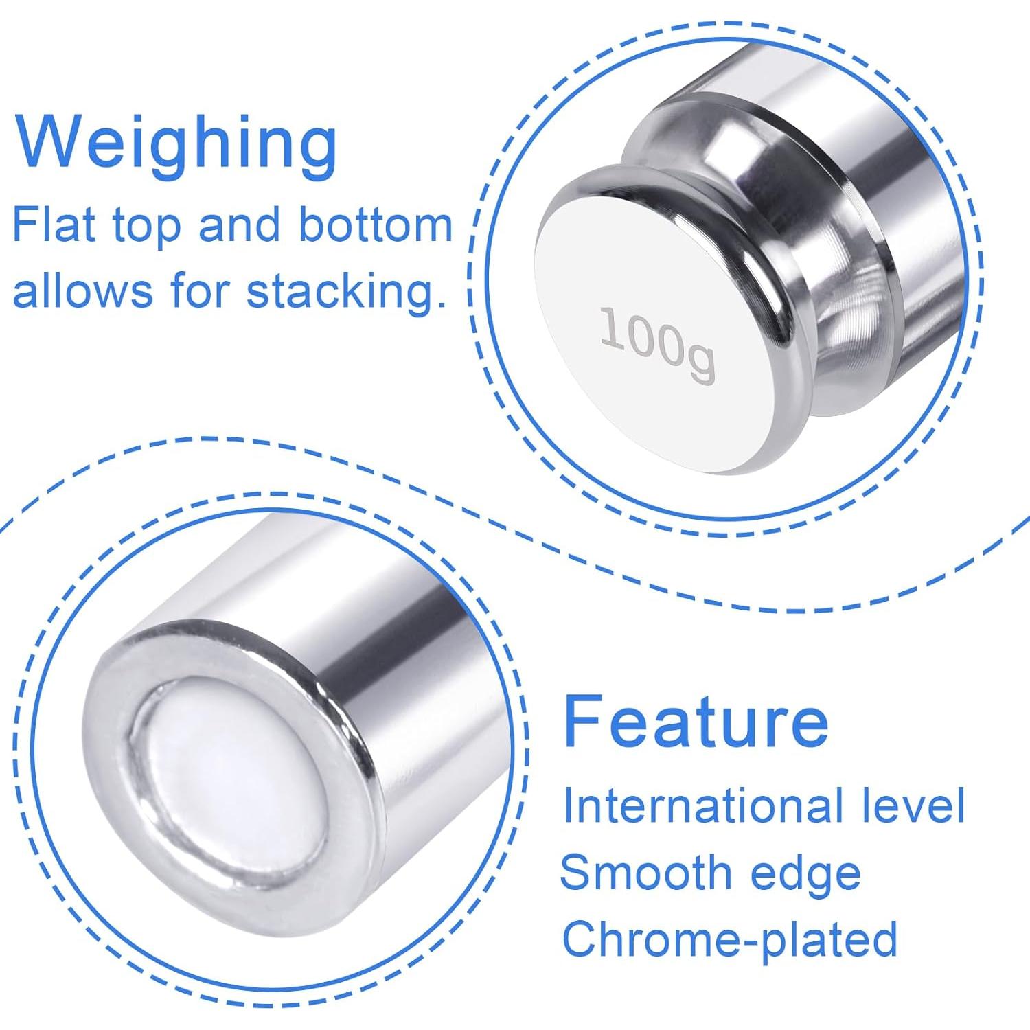 Pesas de Calibración QP 100 Gramos OIML Clase M1 Acero Inoxidable