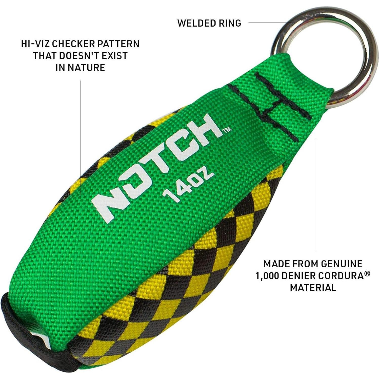 Pesas de Lanzamiento Notch NTW-14 Verde/Amarillo 396.9g