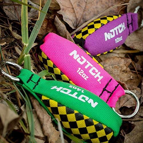 Pesas de Lanzamiento Notch NTW-14 Verde/Amarillo 396.9g