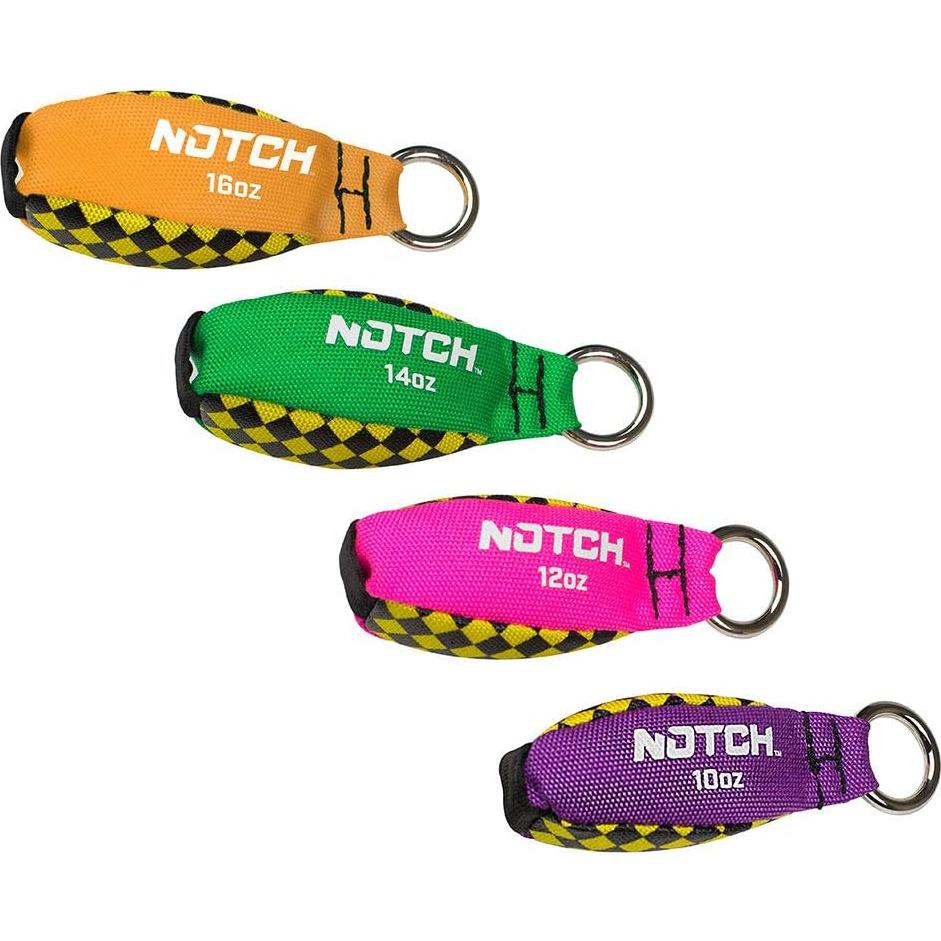 Pesas de Lanzamiento Notch NTW-14 Verde/Amarillo 396.9g