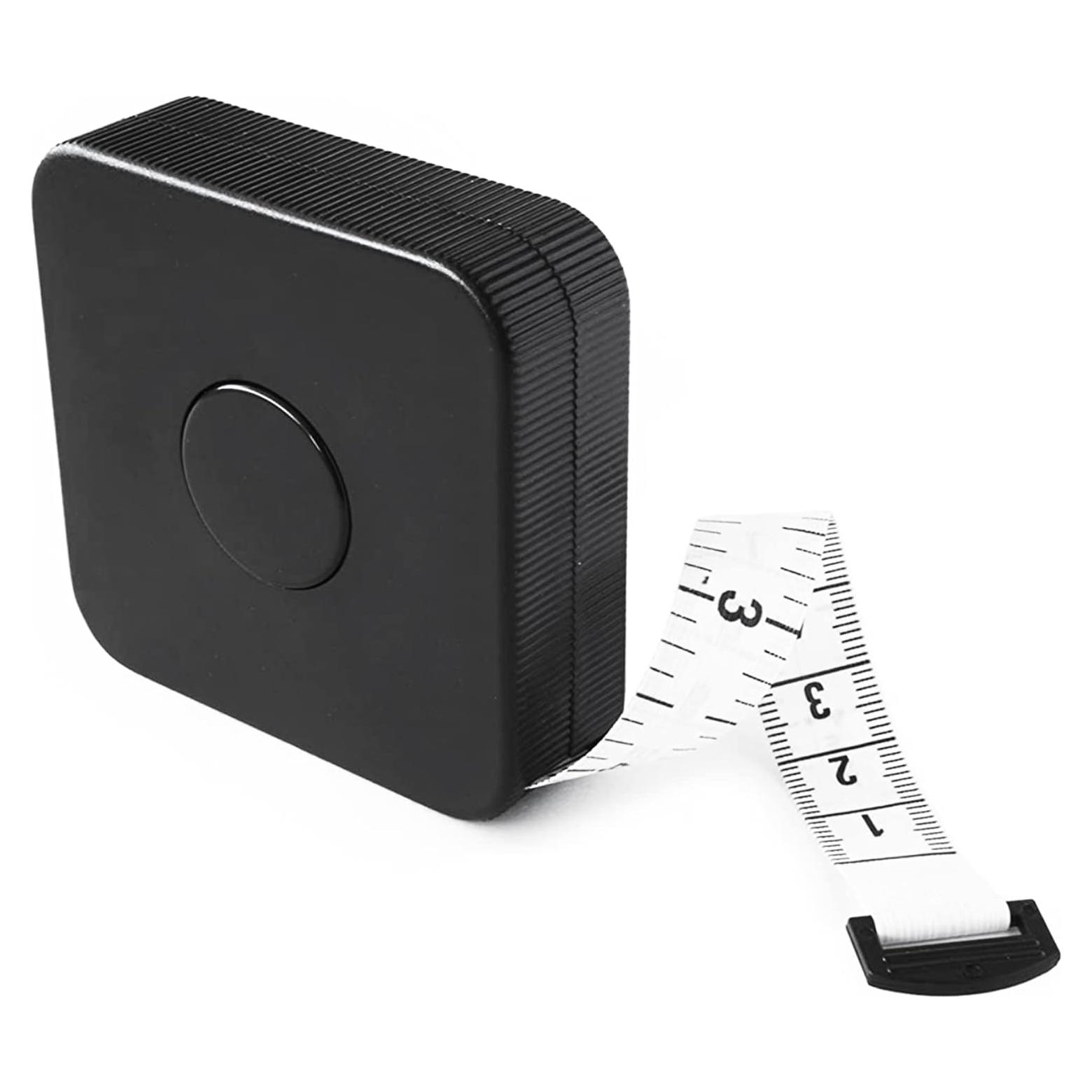 Cinta Métrica Perfecta SR18 - Retráctil 3m Negra Flexible