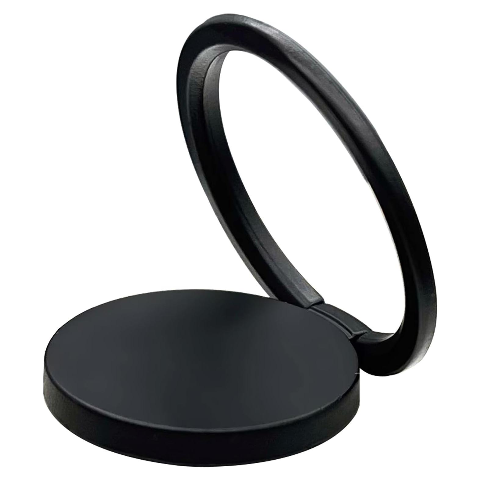 TENOC Soporte para Teléfono Anillo Universal Negro 360°