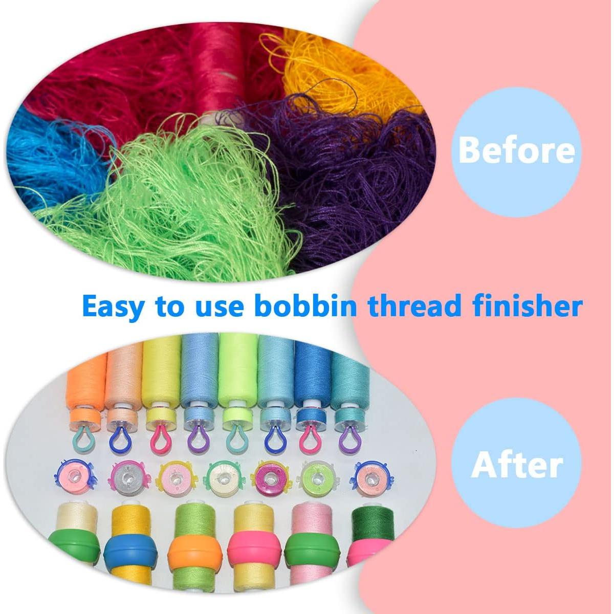 142 Piezas Clips Organizadores de Hilo Renashed - Silicona y Plástico