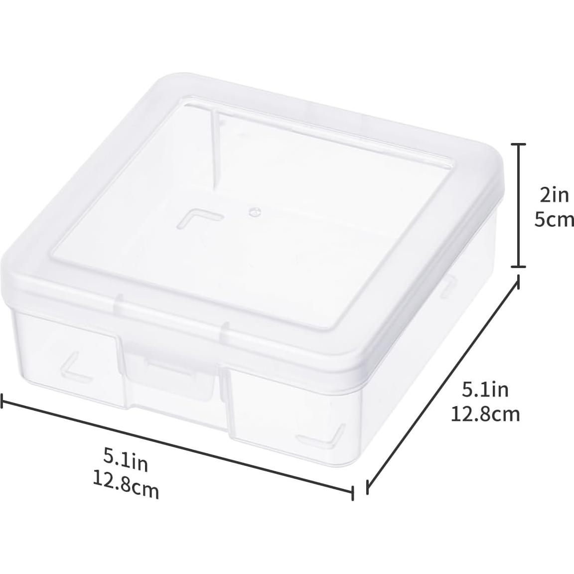 Cajas de Almacenamiento Apilables Novelinks 12 Pequeñas Transparentes