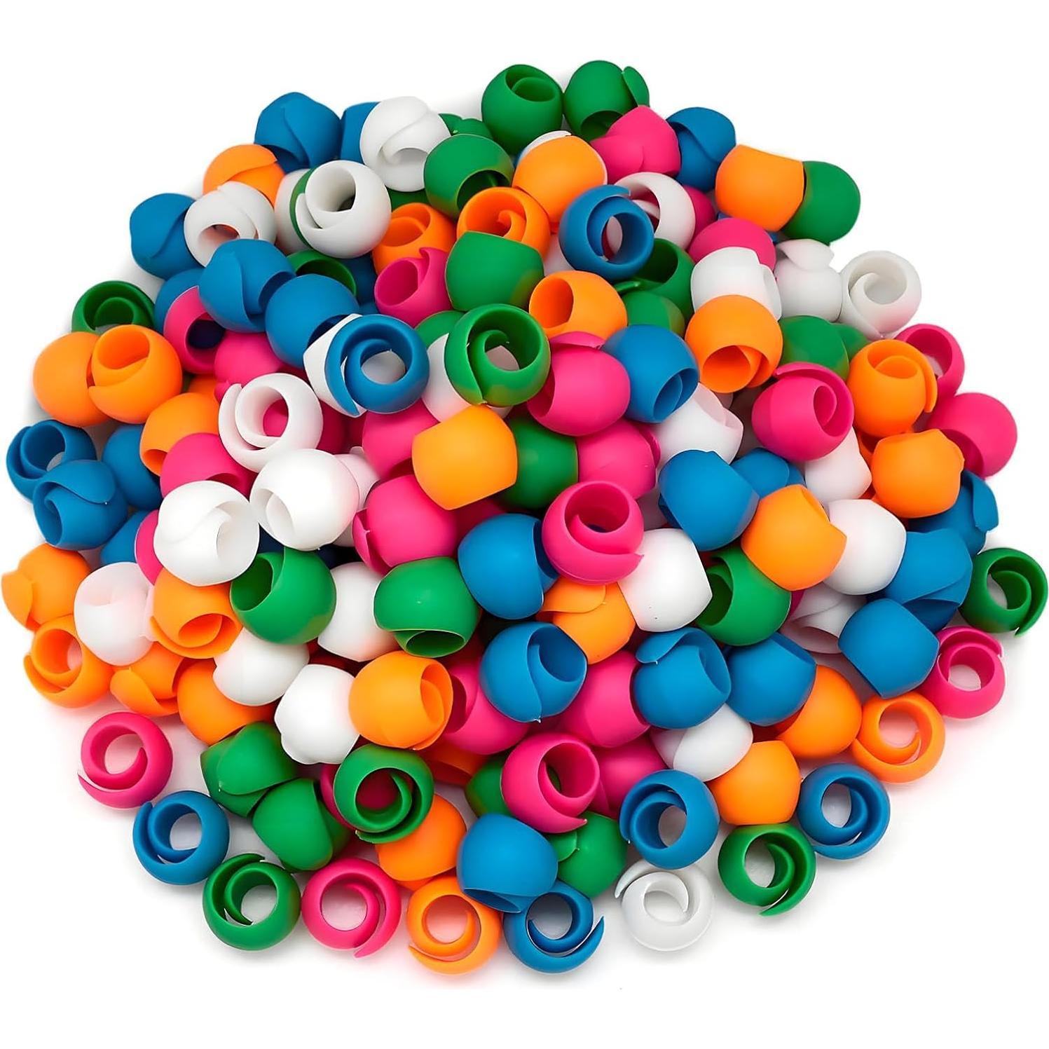 100 Soportes de Hilo Silicona Fbshicung - Organizador de Bobinas